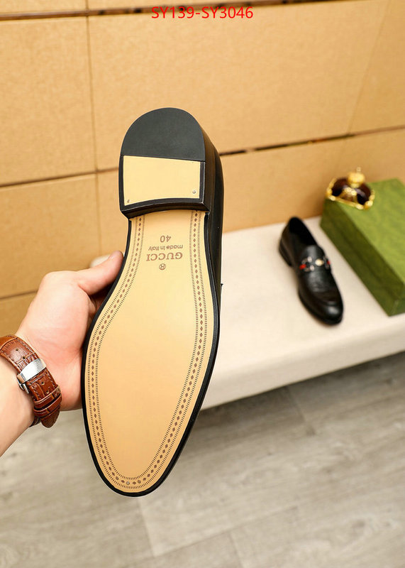 Men Shoes-Gucci replica 1:1 high quality ID: SY3046 $: 139USD