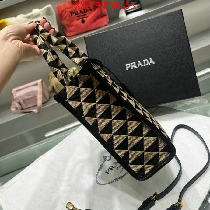 Prada Bags (TOP)-Handbag- the highest quality fake ID: BN6658 $: 219USD