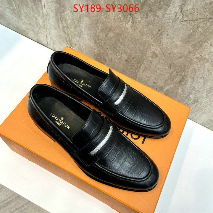 Men Shoes-LV luxury fashion replica designers ID: SY3066 $: 189USD