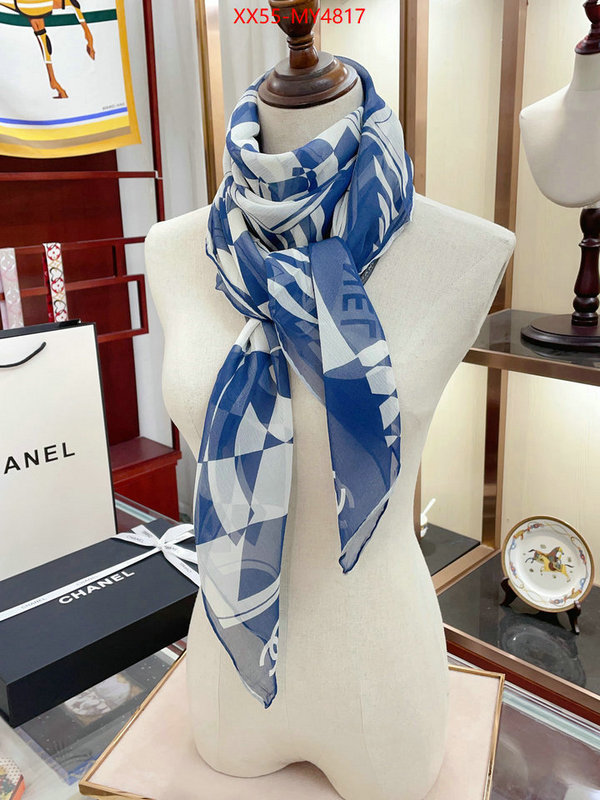 Scarf-Chanel high quality designer replica ID: MY4817 $: 55USD