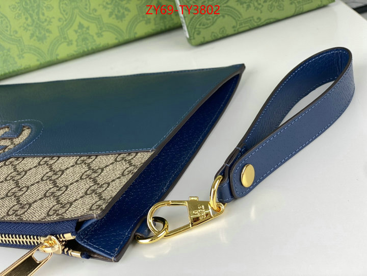 Gucci Bags(4A)-Wallet- buy top high quality replica ID: TY3802 $: 69USD