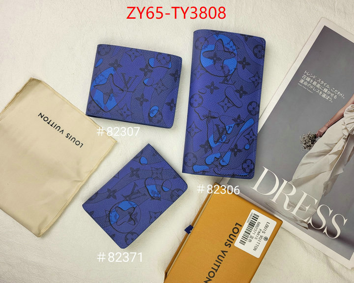 LV Bags(4A)-Wallet 2023 aaaaa replica 1st copy ID: TY3808 $: 65USD