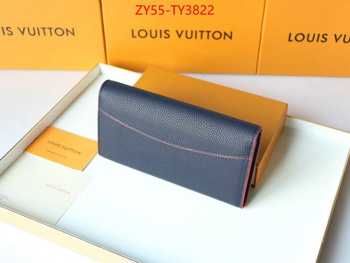 LV Bags(4A)-Wallet buying replica ID: TY3822 $: 55USD