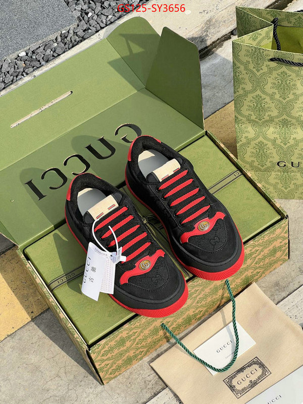 Men Shoes-Gucci online from china designer ID: SY3656 $: 125USD