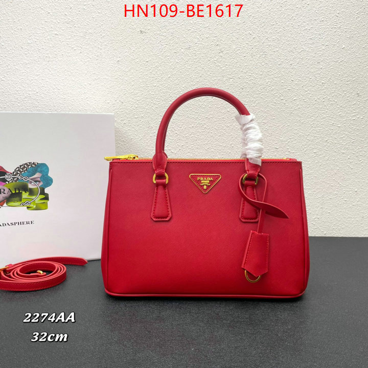 Prada Bags (4A)-Handbag- where to buy fakes ID: BE1617 $: 109USD