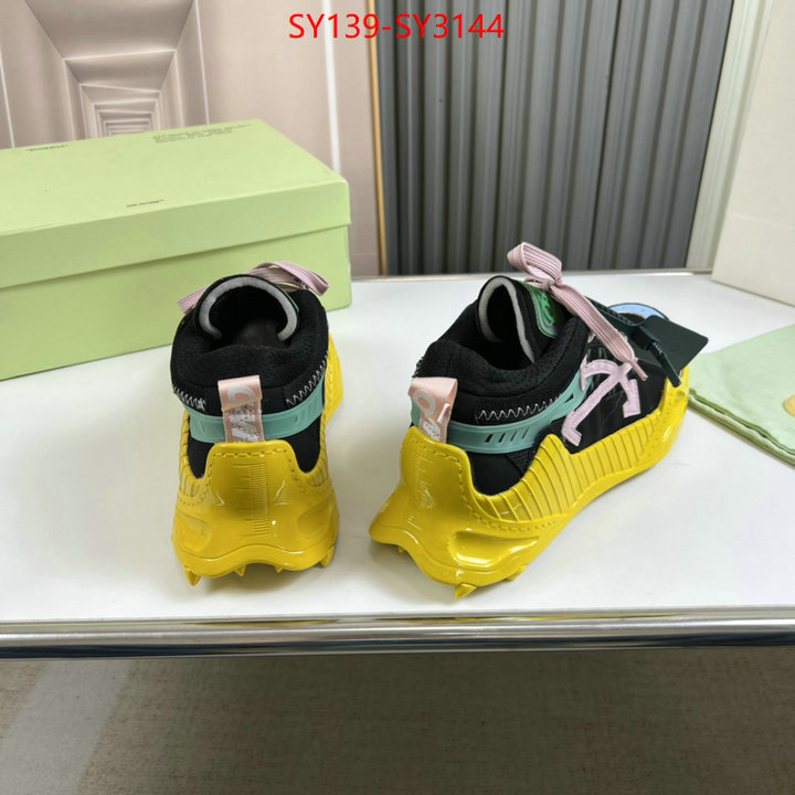 Men Shoes-Offwhite replica aaaaa designer ID: SY3144 $: 139USD