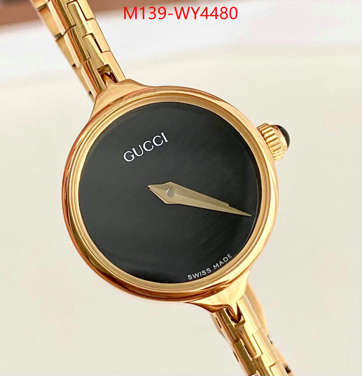 Watch(4A)-Gucci best quality designer ID: WY4480 $: 139USD