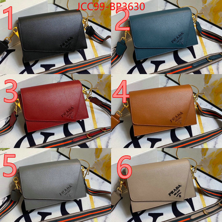 Prada Bags (4A)-Diagonal- 1:1 replica wholesale ID: BP3630 $: 99USD