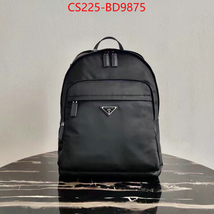 Prada Bags (TOP)-Backpack- luxury shop ID: BD9875 $: 225USD