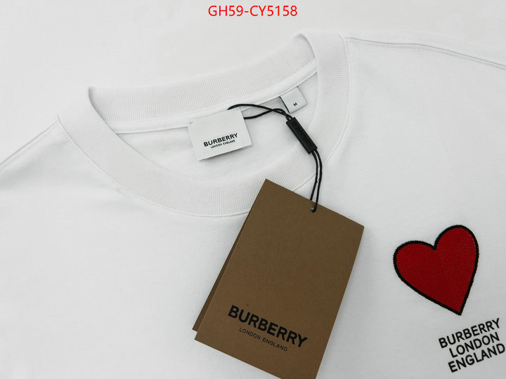 Clothing-Burberry aaaaa class replica ID: CY5158 $: 59USD