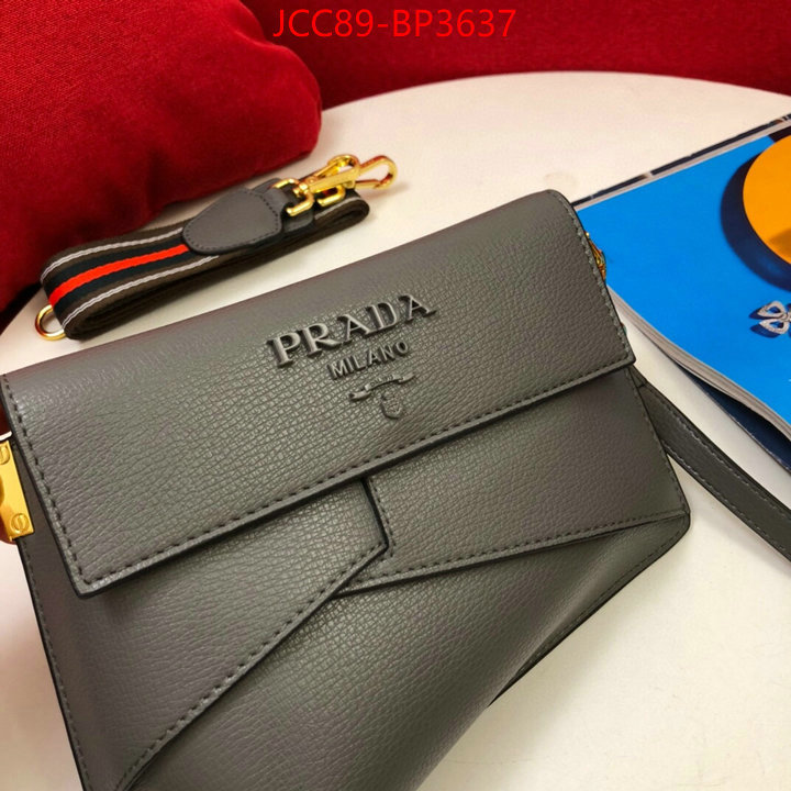 Prada Bags (4A)-Diagonal- 1:1 replica ID: BP3637 $: 89USD