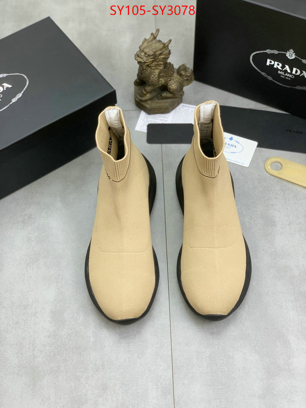 Men shoes-Prada fake high quality ID: SY3078 $: 105USD