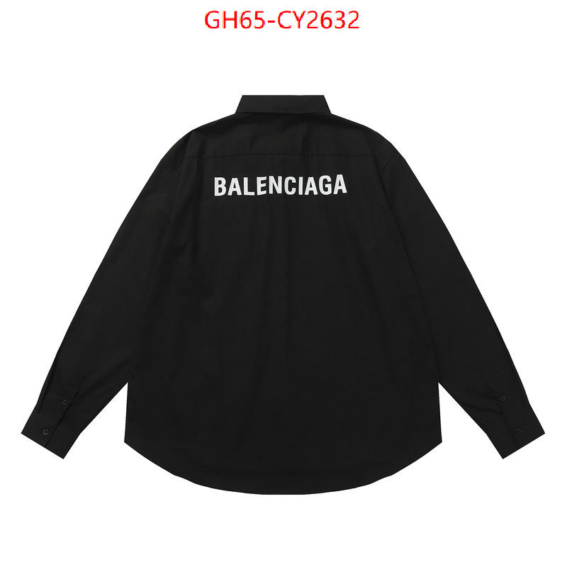 Clothing-Balenciaga buy cheap ID: CY2632 $: 65USD