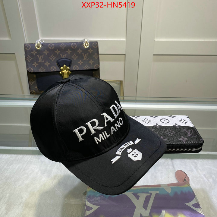 Cap (Hat)-Prada replcia cheap from china ID: HN5419 $: 32USD