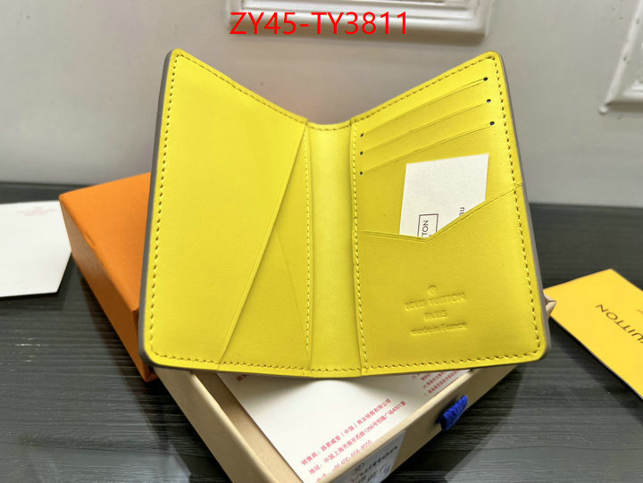 LV Bags(4A)-Wallet how can i find replica ID: TY3811 $: 45USD