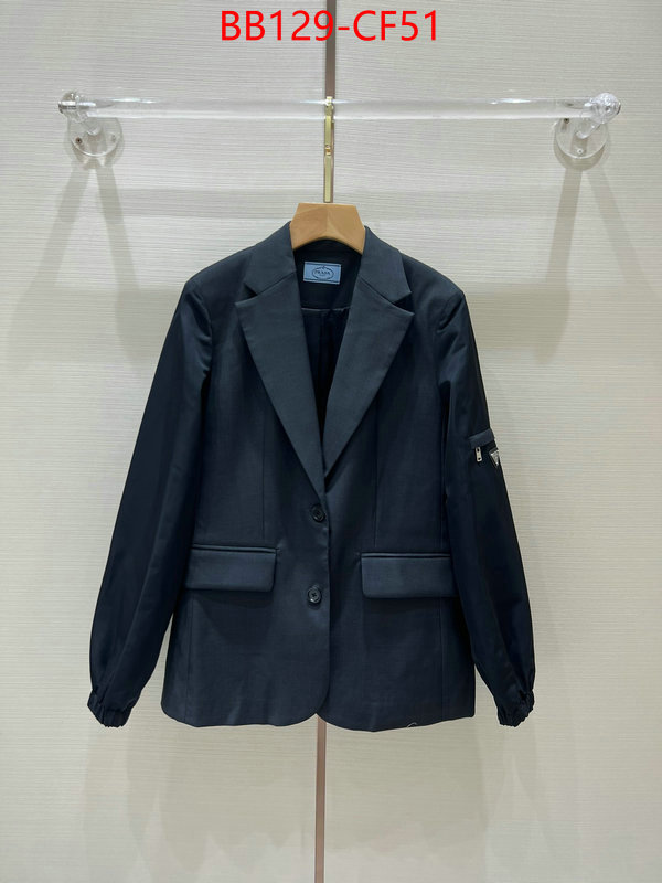 Clothing-Prada where to buy fakes ID: CF51 $: 129USD