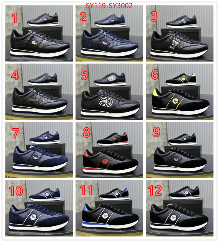 Men shoes-Armani where can i buy the best quality ID: SY3002 $: 119USD