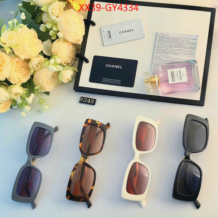 Glasses-Chanel 2023 replica wholesale cheap sales online ID: GY4334 $: 39USD