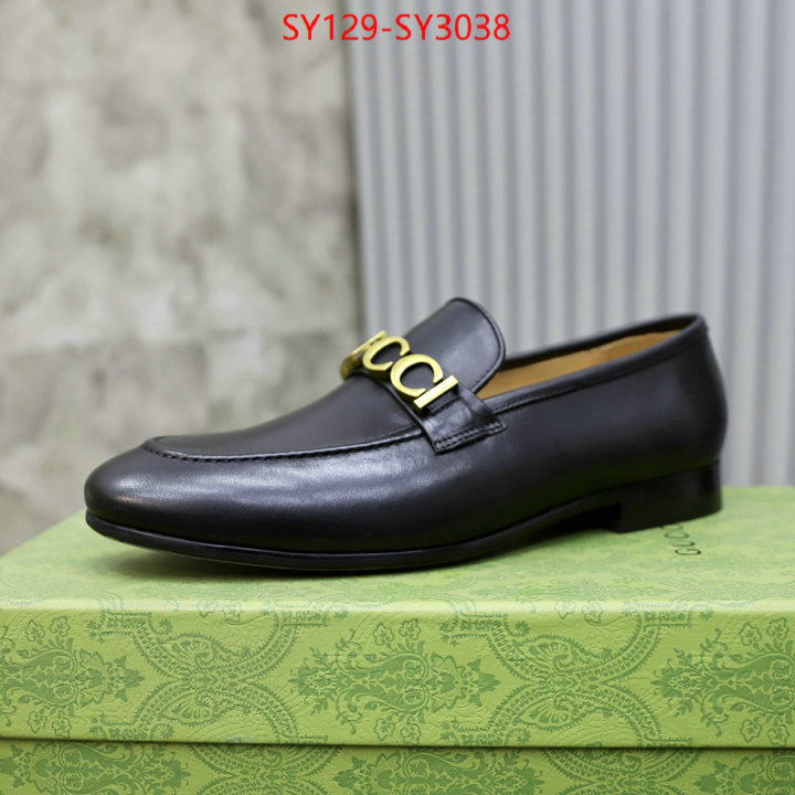 Men Shoes-Gucci replica aaaaa designer ID: SY3038 $: 129USD