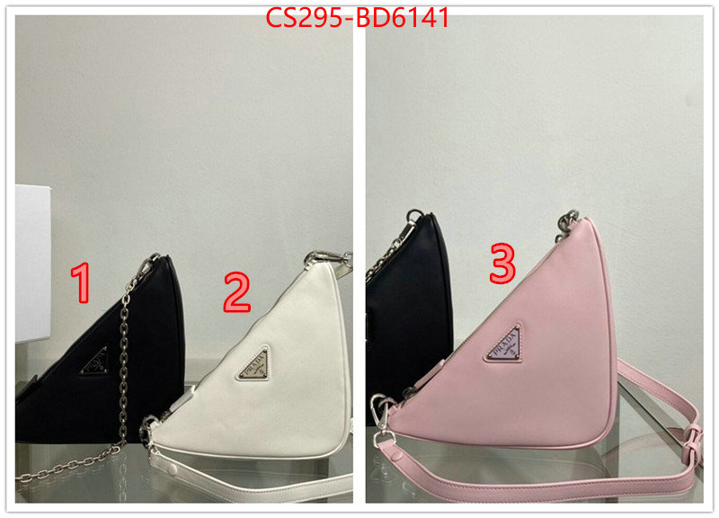 Prada Bags (TOP)-Triangle top designer replica ID: BD6141 $: 295USD