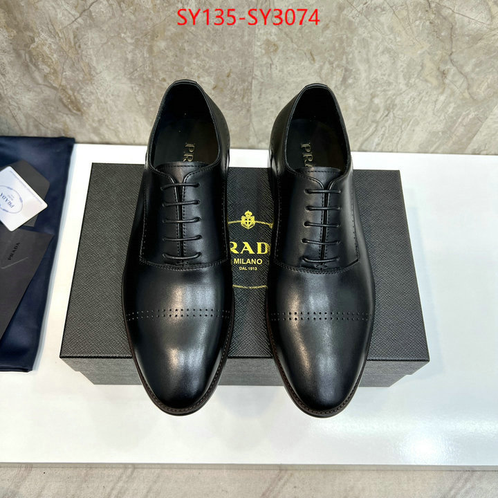 Men shoes-Prada highest product quality ID: SY3074 $: 135USD