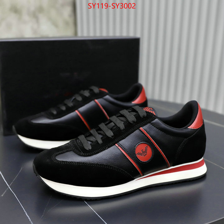 Men shoes-Armani where can i buy the best quality ID: SY3002 $: 119USD