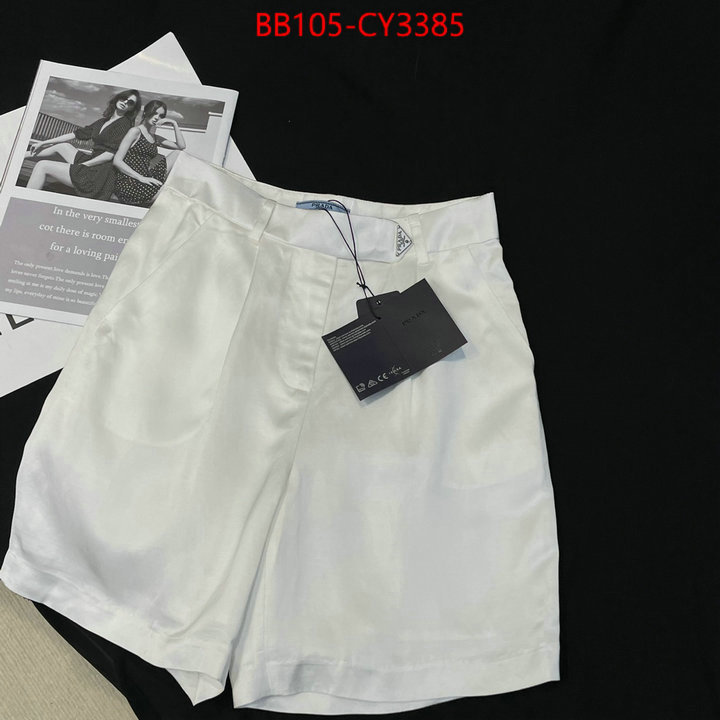 Clothing-Prada top quality website ID: CY3385 $: 105USD