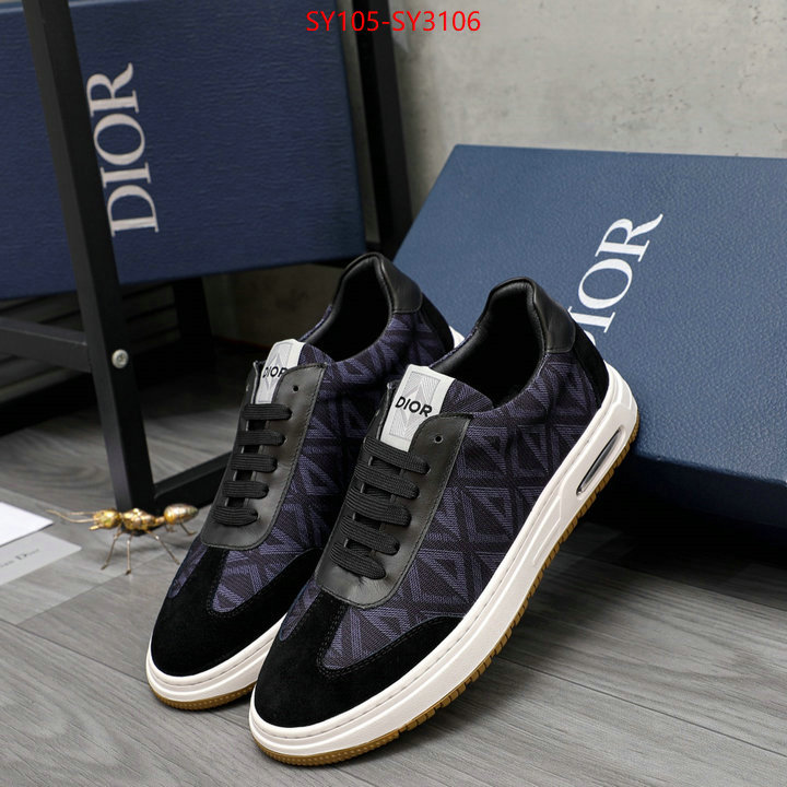 Men shoes-Dior buy online ID: SY3106 $: 105USD