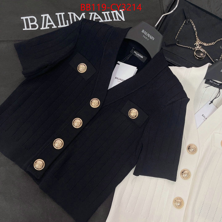 Clothing-Balmain what ID: CY3214 $: 119USD