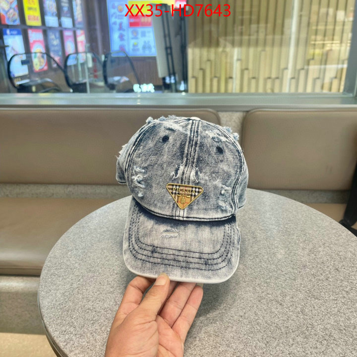 Cap (Hat)-Prada fashion designer ID: HD7643 $: 35USD