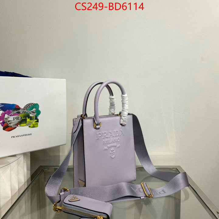 Prada Bags (TOP)-Diagonal- best replica quality ID: BD6114 $: 249USD