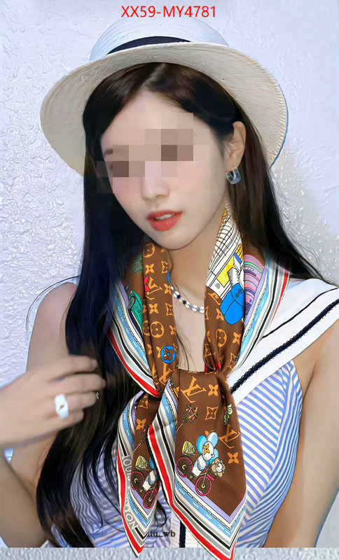 Scarf-LV buy high-quality fake ID: MY4781 $: 59USD