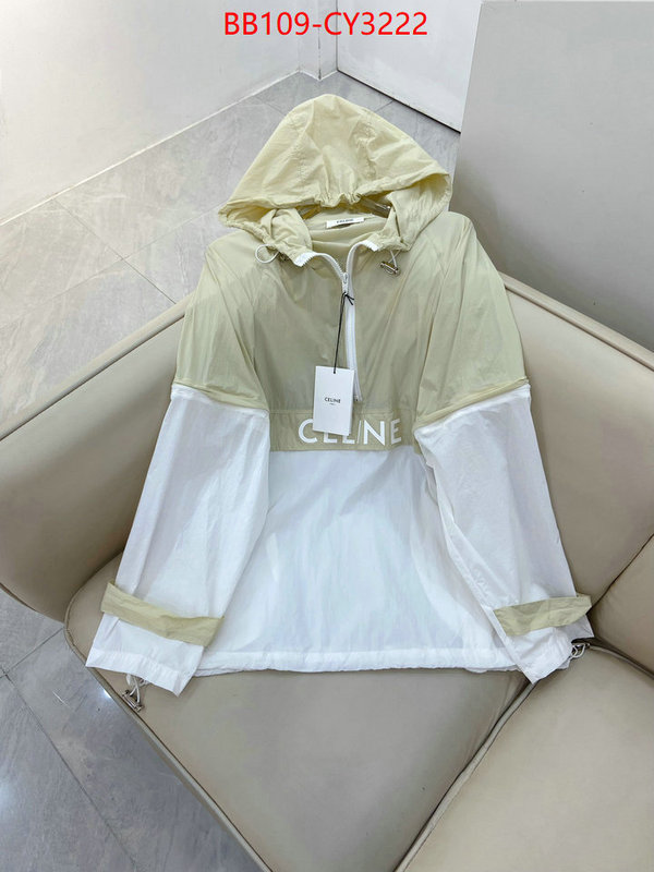 Clothing-Celine top quality website ID: CY3222 $: 109USD