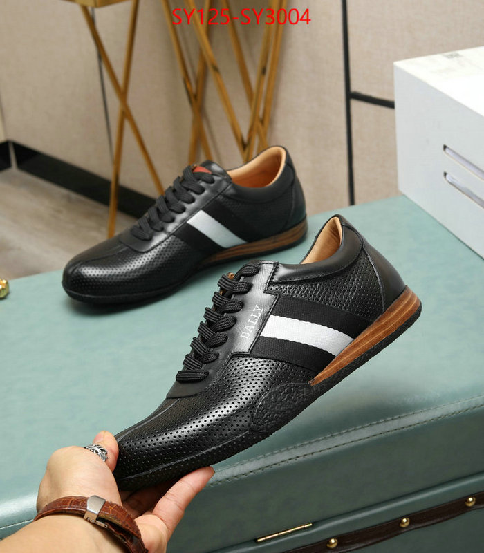 Men Shoes-BALLY best site for replica ID: SY3004 $: 125USD