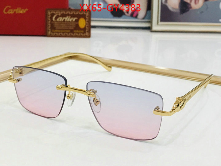 Glasses-Cartier supplier in china ID: GY4383 $: 65USD