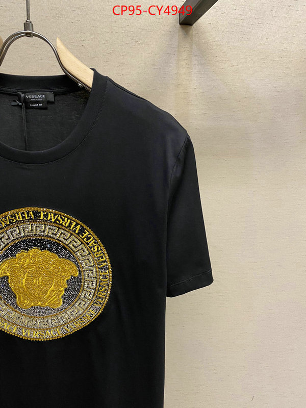 Clothing-Versace fake high quality ID: CY4949 $: 95USD