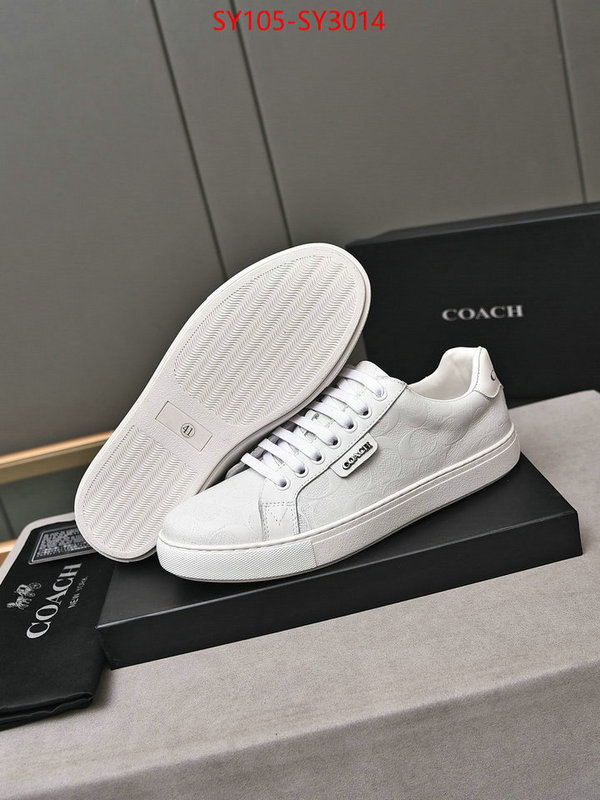 Men Shoes-Coach sellers online ID: SY3014 $: 105USD