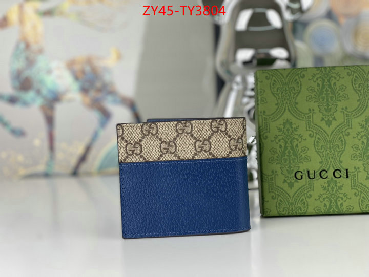 Gucci Bags(4A)-Wallet- exclusive cheap ID: TY3804 $: 45USD