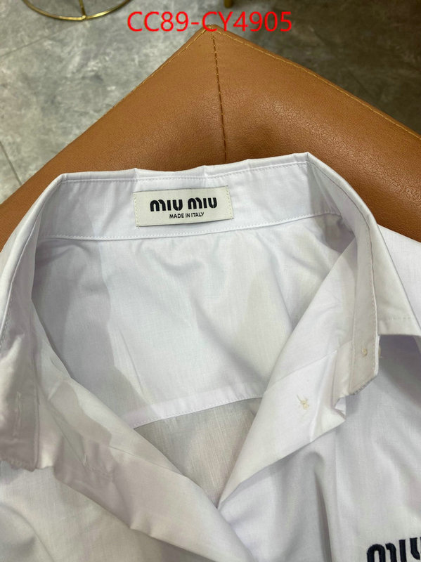Clothing-MIU MIU perfect ID: CY4905 $: 89USD