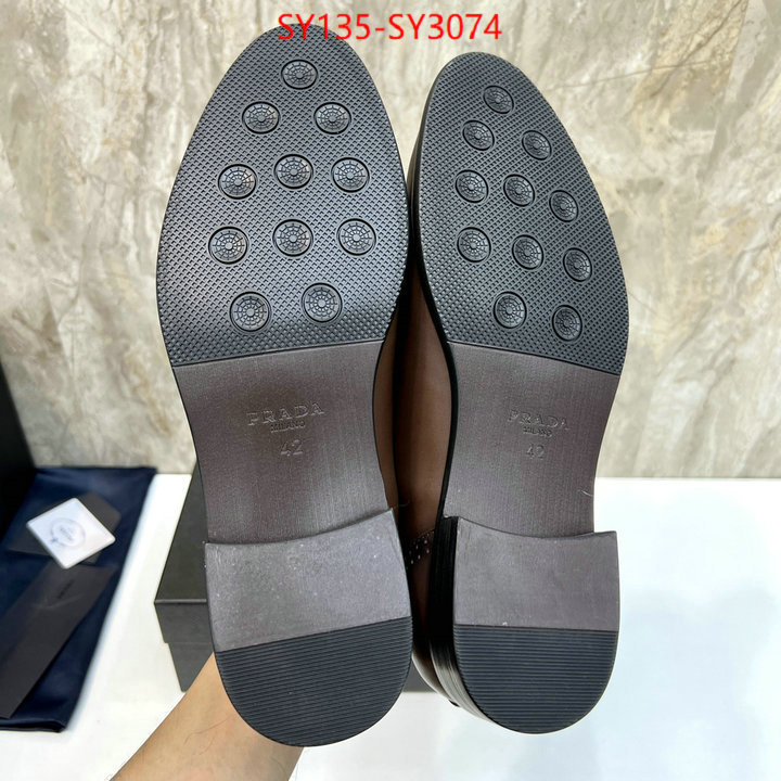 Men shoes-Prada highest product quality ID: SY3074 $: 135USD