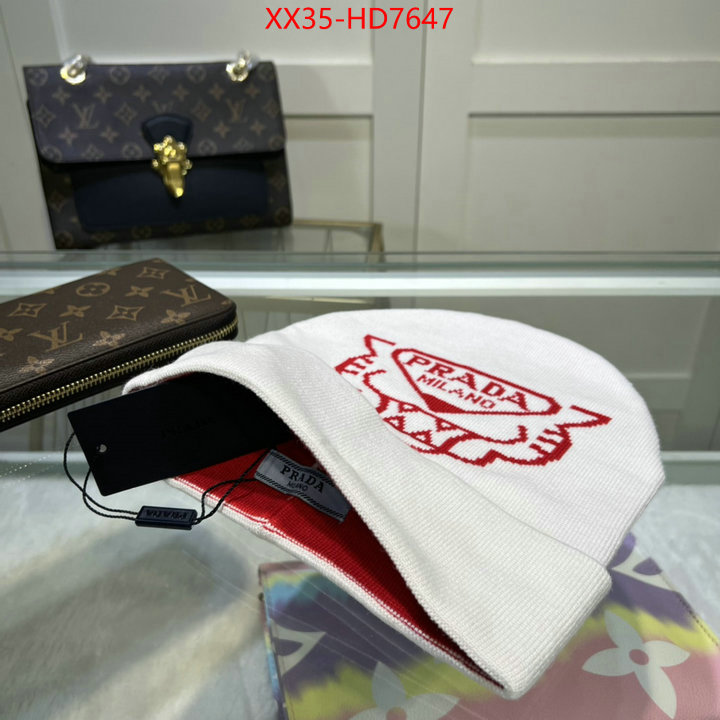Cap (Hat)-Prada cheap replica designer ID: HD7647 $: 35USD