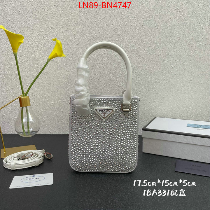 Prada Bags (4A)-Handbag- high ID: BN4747 $: 89USD