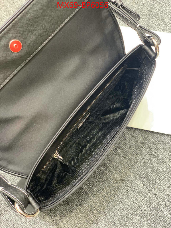 Prada Bags (4A)-Handbag- can you buy knockoff ID: BP6056 $: 69USD
