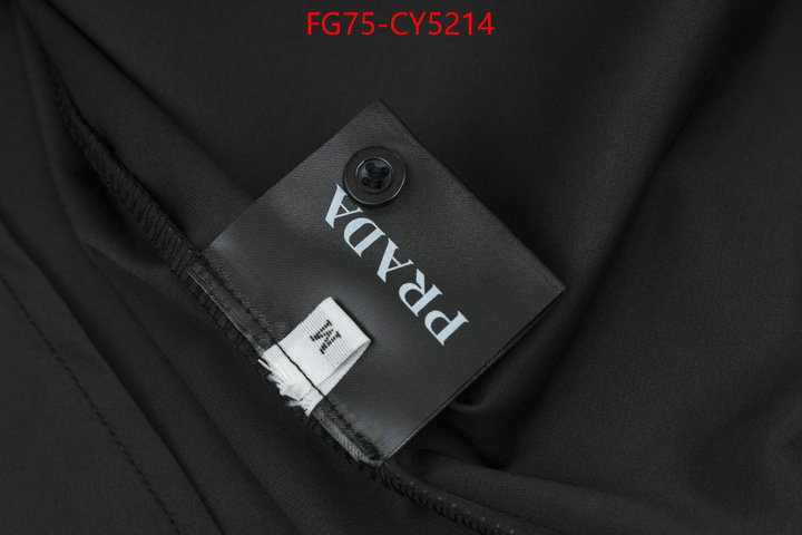 Clothing-Prada top perfect fake ID: CY5214 $: 75USD