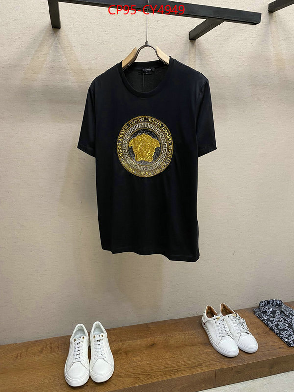 Clothing-Versace fake high quality ID: CY4949 $: 95USD