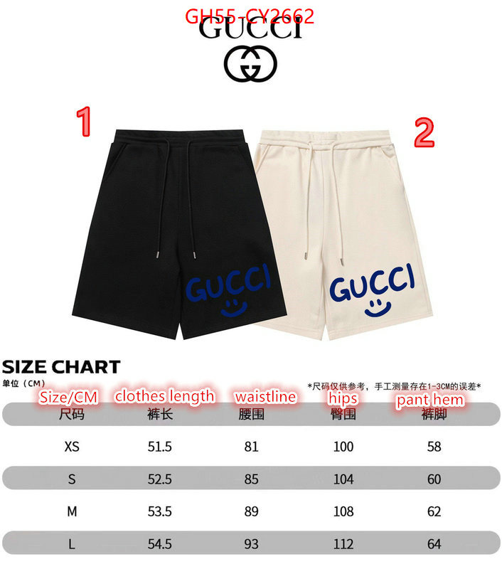 Clothing-Gucci best like ID: CY2662 $: 55USD