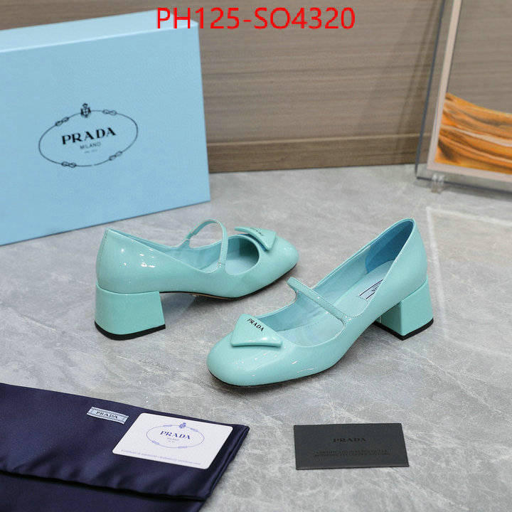 Women Shoes-Prada top quality fake ID: SO4320 $: 125USD