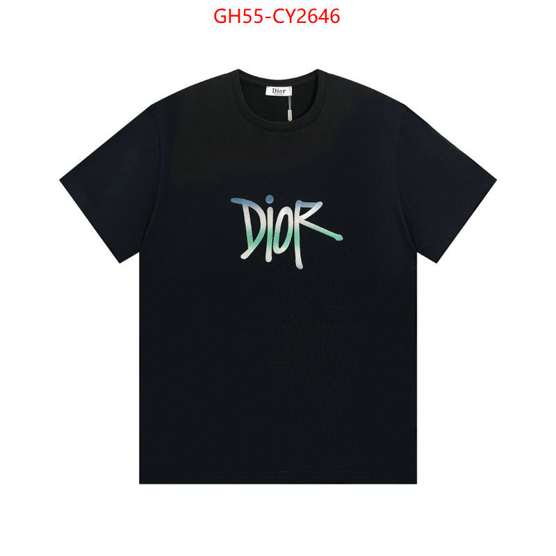 Clothing-Dior replicas ID: CY2646 $: 55USD