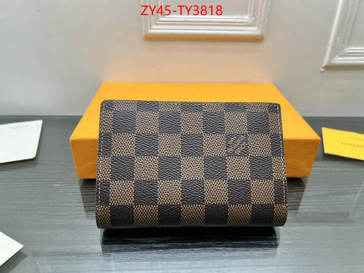 LV Bags(4A)-Wallet buy 2023 replica ID: TY3818 $: 45USD