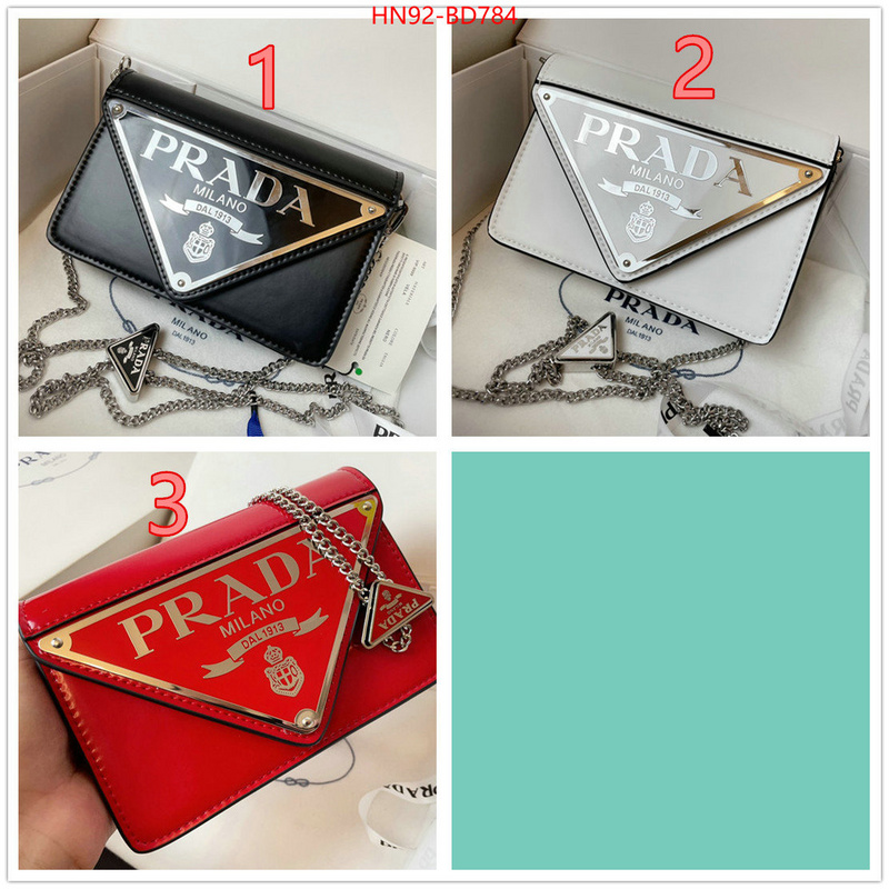 Prada Bags (4A)-Diagonal- designer replica ID: BD784 $: 92USD